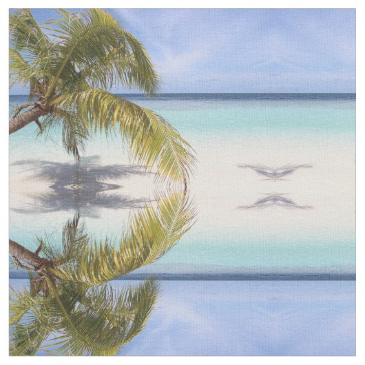 Palm Tree Fabric Stoff (Nahaufnahme)