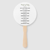 Palm Tree Fächer (Rückseite)