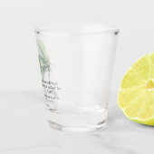 Palm Tree Family Vacation Custom Schnapsglas (Rechts)