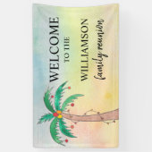 Palm Tree Family Wiedersehen Banner (Vertikal)
