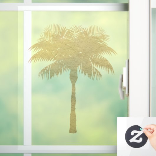 Palm Tree Fensteraufkleber (Zuhause)
