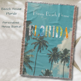 Palm Tree Florida Beach House Decke