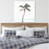 Palm Tree Foto Tropical Coastal Sommer Leinwand (Insitu (Schlafzimmer))