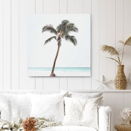 Palm Tree Foto Tropical Coastal Sommer Leinwand