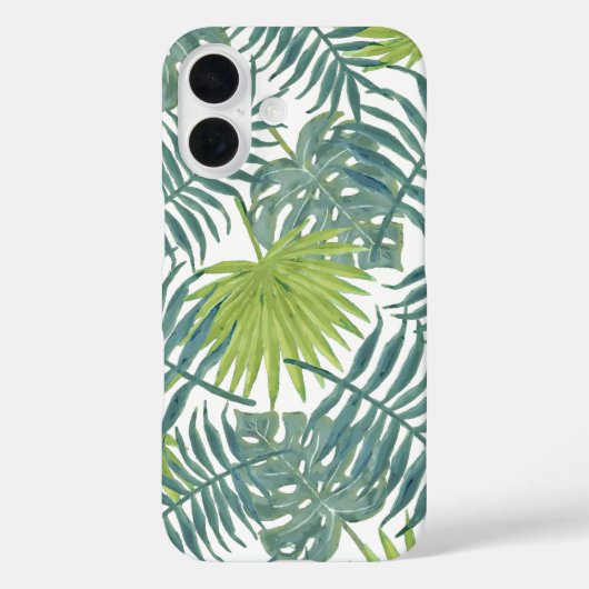 Palm Tree Fronds malen hawaiisch Case-Mate iPhone Hülle (Rückseite)