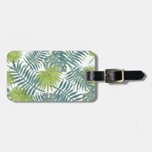 Palm Tree Fronds malen hawaiisch Gepäckanhänger