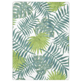 Palm Tree Fronds malen hawaiisch Klemmbrett (Rückseite)