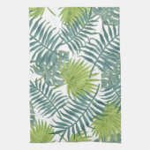 Palm Tree Fronds malen hawaiisch Küchentuch (Vertikal)
