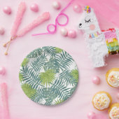Palm Tree Fronds malen hawaiisch Pappteller (Party)