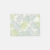 Palm Tree Fronds malen hawaiisch Post-it Klebezettel (Vorderseite)