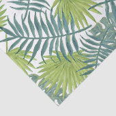 Palm Tree Fronds malen hawaiisch Seidenpapier (Ausschnitt)