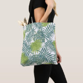 Palm Tree Fronds malen hawaiisch Tasche (Von Nahem)