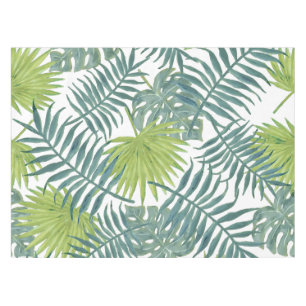 Palm Tree Fronds malen hawaiisch Tischdecke