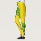 Palm Tree Gelbe Leggings (Links)