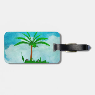 Palm Tree Gepäckmarke Gepäckanhänger