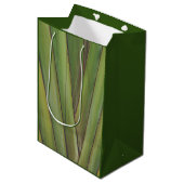 Palm Tree Gift Bag Mittlere Geschenktüte (Vorderseite Schrägansicht)