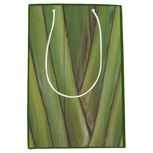 Palm Tree Gift Bag Mittlere Geschenktüte (Vorderseite)