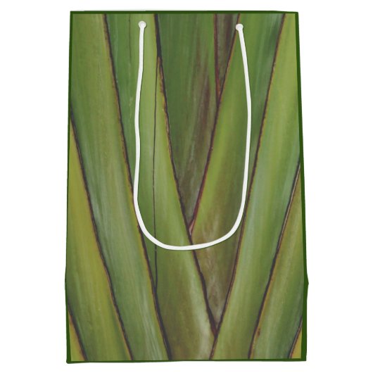 Palm Tree Gift Bag Mittlere Geschenktüte (Rückseite)