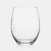 Palm Tree Girls Weekend Coastal Junggeselinnen-Abs Weinglas Ohne Stiel (Links)