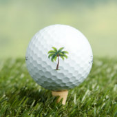 Palm Tree Golfball (Insitu T-Shirt)