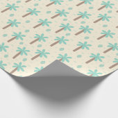 Palm Tree Grove Geschenkpapier (Ecke)