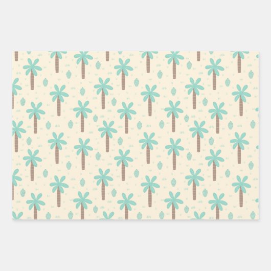 Palm Tree Grove Geschenkpapier Set (Vorderseite 2)