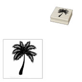 Palm Tree Gummistempel (Stempel)
