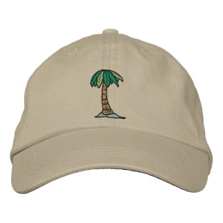 Palm Tree Hat Bestickte Kappe