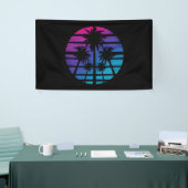 Palm Tree Hawaiian Beach Sommerurlaub Banner (Messeveranstaltung)