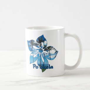 "Palm Tree Hibiscus" Tasse
