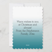 Palm Tree Holiday Lights Beach Weihnachten (Rückseite)