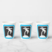 Palm Tree Icon Pappbecher
