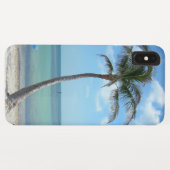 Palm Tree im iPhone Case am Strand (Rückseite (Horizontal))