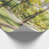 Palm tree in the morning geschenkpapier (Ecke)