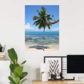 Palm Tree Island Poster (Heimbüro)