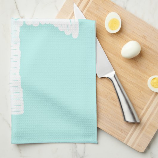 Palm Tree Kitchen Handtücher (Viertel Falte)