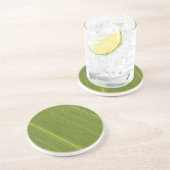 Palm Tree Leaf Getränkeuntersetzer (Seite)
