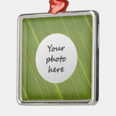 Palm Tree Leaf Ornament Aus Metall (Links)