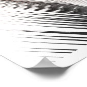 Palm Tree Leaf Poster | Rosa 8x10 (Ecke)