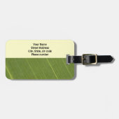 Palm Tree Leaf Tag für Gepäck Gepäckanhänger (Vorderseite horizontal)