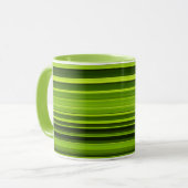 Palm Tree Leaf Textur Tasse (Vorderseite Links)