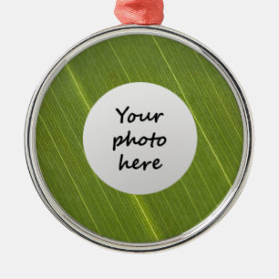 Palm Tree Leaf Weihnachtsdekoration Ornament Aus Metall