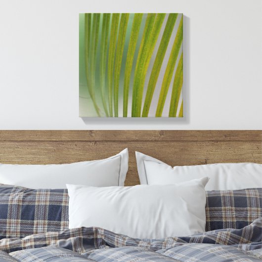 Palm Tree Leinwanddruck (Insitu (Schlafzimmer))