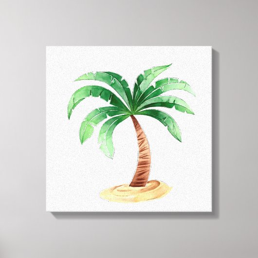 Palm Tree Leinwanddruck (Vorderseite)