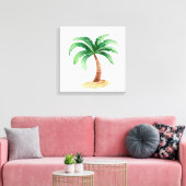 Palm Tree Leinwanddruck (Insitu (Wohnzimmer))