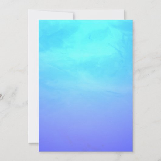 Palm Tree Lights Probe Abendessen Einladung (Rückseite)