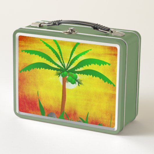 Palm Tree Lunch Box (Vorderseite)