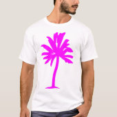 Palm Tree - magenta T-Shirt (Vorderseite)