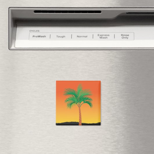 Palm Tree Magnet (In Situ (Geschirrspüler))
