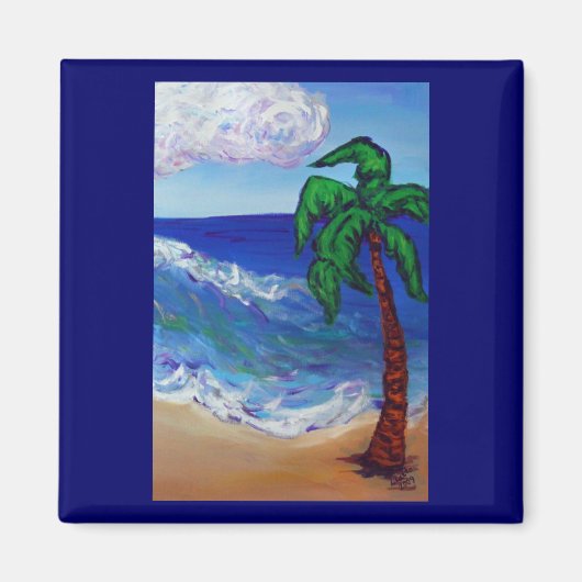 Palm Tree Magnet (Vorne)